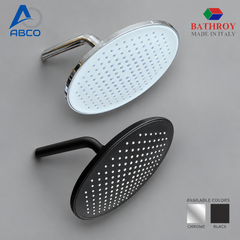 Shower Head & Arm Set Round 24cm Prime 101 Italy Bathroy دراع و طاسة دش دائري 24 سم برائم 101 ايطالي باثروئي