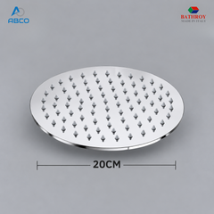Shower Head Round Chrome Veneice BS-102 Italy Bathroy  طاسة دش كروم دائري وينس BS-102 ايطالي باثروئي