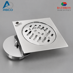 Floor Drain Srew Cover Italy Bathroy صفاية كروم ابو مسمار ايطالي