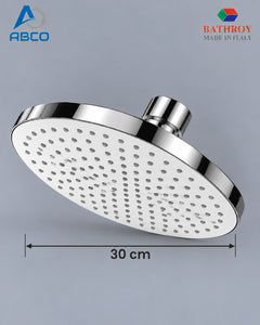 Shower Head Round 30cm Chrome Prime BS-101 Italy Bathroy طاسة دش دائري 30 سم كروم برائم BS-101 ايطالي باثروئي