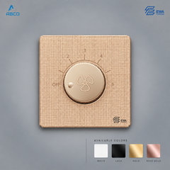 Fan Dimmer Switch 500W T1-TS EWA مفتاح مروحة ديمر 500 واط  T1-TS ايوا