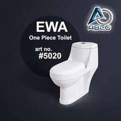 WC Toilet Seat One Piece White EWA كرسي افرنجي قطعة واحد ابيض ايوا