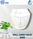 Wall Hung WC Toilet White 5020 EWA - كرسي معلق ابيض 5020 ايوا