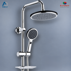 Shower kit Chrome Ever BS-107-C Italy BATHROY طقم دش حمام كروم ايفر BS-107-C ايطالي باثروئي