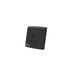 Switch Socket 13A+Neon Black T1-1-13A EWA فيش ثلاثي بمفتاح مع لمبه اسودT1-1-13A ايوا