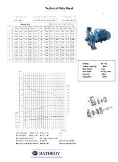 Water Pump Italy Bathroy دينمو الماء ايطالي باثروئي