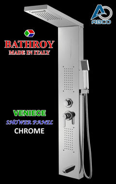 Shower panel Italy Veneice Bathroy خلاط دش كرنك ايطالي وينس باثروئي