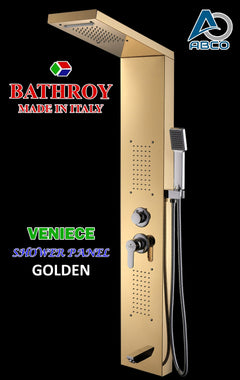 Shower panel Italy Veneice Bathroy خلاط دش كرنك ايطالي وينس باثروئي