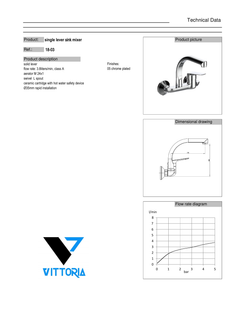 Wall Sink Mixer Automatic Chrome Italy Beta Vittoria خلاط مجلى جدار اتوماتيك كروم ايطالي بيتا وتورية