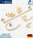 Bathroom Accessories Germany 9900 Golden mRocco اكسسوارات حمام الماني 9900 ذهبي روكو