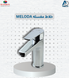 Basin Mixer Automatic Chrome Meloda Italy Bathroy - خلاط مغسلة اتوماتيك كروم ميلودا ايطالي باثروئي