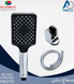 Hand Shower Button With Hose Black Proto 103 Italy Bathroy  سماع دش ابو مفتاح مع لي اسود  بروتو 103 ايطالي باثروئي
