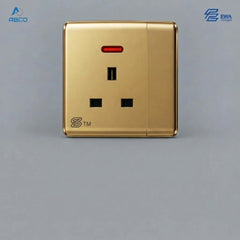 Switch Socket 13A+Neon S2-1-13A EWA فيش ثلاثي بمفتاح مع لمبه  S2-1-13A ايوا