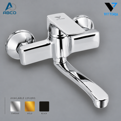 Wall Sink Mixer Automatic Chrome Italy Roma Vittoria  خلاط مجلى جدار اتوماتيك كروم ايطالي روما وتورية