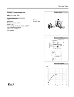 Bath Mixer Automatic Chrome Polo EWA خلاط دش اتوماتيك كروم بولو ايوا