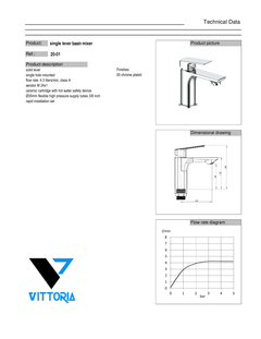 Basin Mixer Automatic Chrome Italy Roma Vittoria  خلاط مغسلة اتوماتيك كروم ايطالي روما وتورية