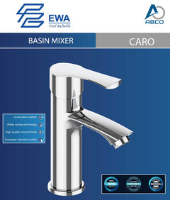Basin Mixer Automatic Chrome Caro EWA خلاط مغسلة اتوماتيك كروم كارو ايوا