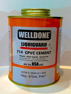 WELLDONE CPVC Cement 714 غراء مواسير حار 714