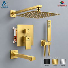 Concealed Shower Mixer Set Rock Italy Bathroy خلاط دش دفن مخفي ايطالي Rock