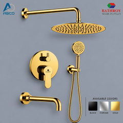 Concealed Shower Mixer Set Bravo Italy Bathroy خلاط دش دفن مخفي ايطالي Bravo