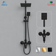 Shower Set With Mixer Proto B102 Italy Bathroy  خلاط دش طقم كامل بروتو B102 ايطالي باثروئي
