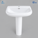 Pedetal Basin White JC-001 EWA مغسلة افرنجي ابيض JC-001 ايوا