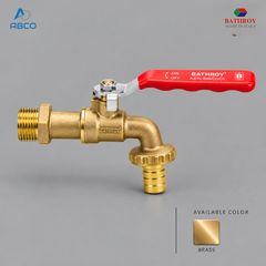Bibcock Brass Italy Bathroy  بزبوز هواء نحاس ايطالي باثروئي
