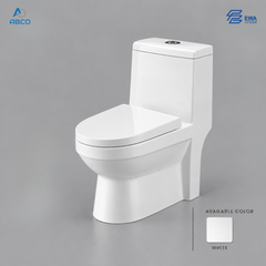 WC Toilet Seat One Piece White EWA كرسي افرنجي قطعة واحد ابيض ايوا