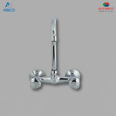 Wall Sink Mixer Chrome Grohe Italy Bathroy خلاط مجلى جدار كروم قروهي ايطالي باثروئي
