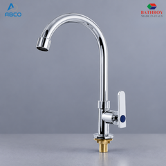 Sink Piller Tap Automatic Chrome Italy Bathroy بزبوز واقف مجلى اتوماتيك كروم ايطالي باثروئي