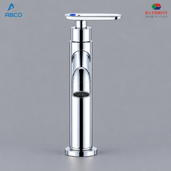 Sink Piller Tap Automatic Chrome Italy Bathroy بزبوز واقف مجلى اتوماتيك كروم ايطالي باثروئي
