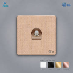 Satellite Socket Single T9-SAT EWA فيش تلفزيون مفرد T9-SAT ايوا