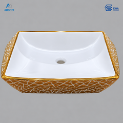 Basin Bowl Golden G002 EWA حوض مغسلة ذهبي  G002 ايوا