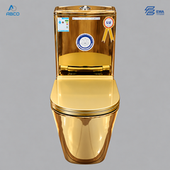 WC Toilet Seat One Piece Plane Golden 5019 3366 EWA كرسي قطعه واحد دائري ذهبي 5019  3366 ايوا