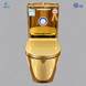 WC Toilet Seat One Piece Plane Golden 5019 3366 EWA كرسي قطعه واحد دائري ذهبي 5019  3366 ايوا