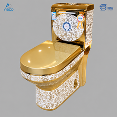 WC Toilet Seat One Piece Decore Silver 5017 EWA كرسي افرنجي قطعة واحد رصاصي 5017 ايوا