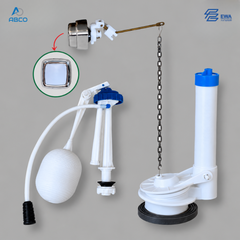 Mechanism WC Flush Tank Side Push EWA مكينة سيفون افرنجي ضغط جنب ايوا