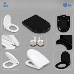 WC Toilet Seat Cover White EWA غطاء كرسي افرنجي ابيض ايوا