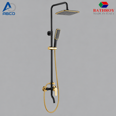 Shower Set with Mixer Meloda C103 Italy Bathroy خلاط دش طقم كامل كروم ايطالي ميلودا