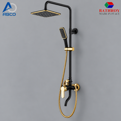 Shower Set with Mixer Meloda C103 Italy Bathroy خلاط دش طقم كامل كروم ايطالي ميلودا