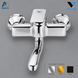 Wall Sink Mixer Automatic Chrome Italy Roma Vittoria  خلاط مجلى جدار اتوماتيك كروم ايطالي روما وتورية