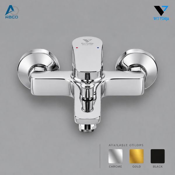 Bath Mixer Automatic Chrome Italy Alfa Vittoria خلاط دش اتوماتيك كروم ايطالي الفا وتورية