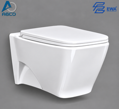 Wall-hung Toilet White 1085 - 5017 EWA كرسي معلق ابيض 5017 ايوا