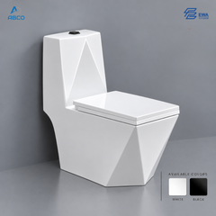WC Toilet Seat One Piece White EWA كرسي افرنجي قطعة واحد ابيض ايوا