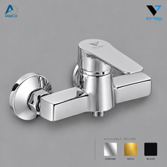 Shattaf Mixer Automatic Chrome Italy Alfa Vittoria خلاط شطاف اتوماتيك كروم ايطالي الفا وتورية