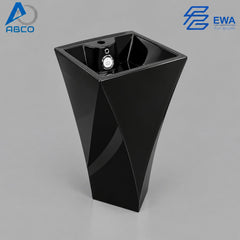 Pedestal Basin One Piece White 305 EWA مغسلة افرنجي قطعة واحد ابيض 305 ايوا