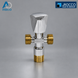 Angle Valve Brass Dual Outlet 1/2*1/2 Germany mRocco محبس زاوية نحاس مجوز 1/2*1/2 الماني روكو